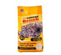 Наповнювач бентонітовий Super Benek для котячих туалетів. Стандарт Нат..