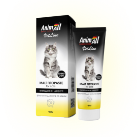 AnimAll VetLine фитопаста для выведения шерсти котов, 100гр