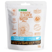 Беззернові ласощі Nature's Protection Superior Care Red Coat  Healthy Body & Endurance, для собак рудих забарвлень, ягнятина, 150 г