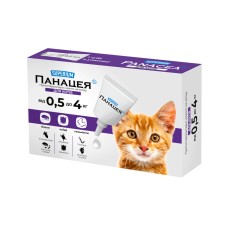 Супериум Панацея, противопаразитарные капли на холку для котов, 0,5-4 кг