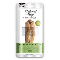 Натуральное лакомство для кошек и собак Cherie "Natural Kitty", кусочки из тунца на пару, 30 г