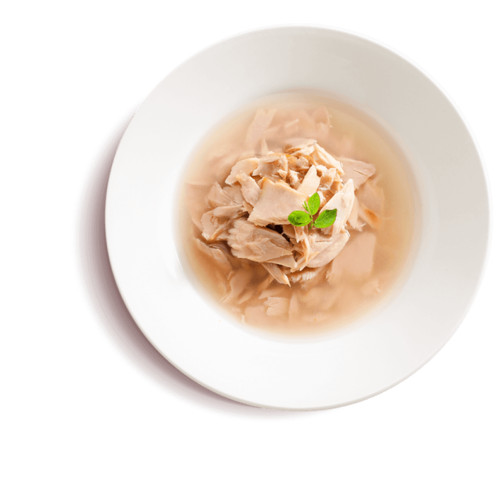 Консерва для кошек Cherie, из желтоперого тунца и дикого лосося в соусе, 80 гр.