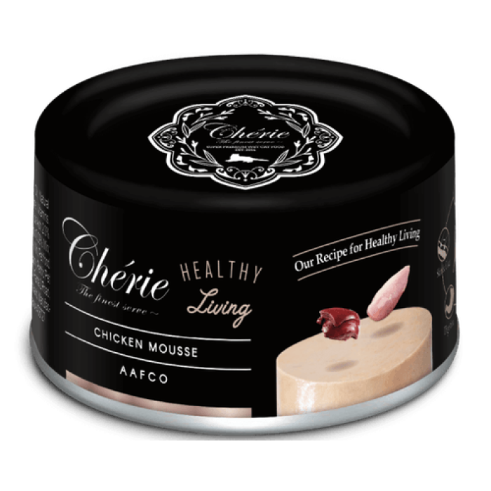 Консерва для котів Cherie, мус з курки, 80 гр
