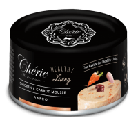 Консерва для котів Cherie, мус з курки та моркви, 80 гр..
