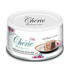 Консерва для котят Cherie, мусс из тунца, 80 гр