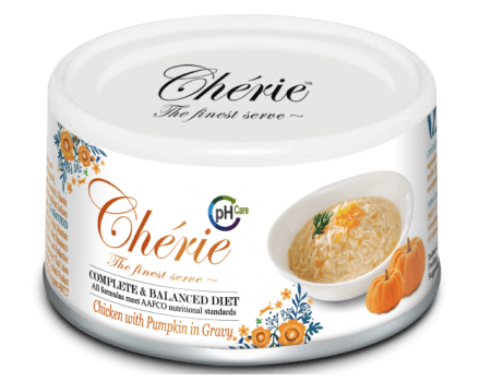 Консерва для котів Cherie "Urinary", з курки та гарбуза в cоусі, 80 гр