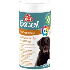 Вітаміни 8in1 Excel Multi Vitamin Senior для собак похилого віку, мультивітамін, 70 шт