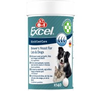 Витамины 8in1 Excel Brewers Yeast для собак и кошек, пивные дрожжи с ч..