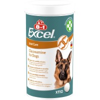Витамины 8in1 Excel Glucosamine для щенков и взрослых собак, для суставов, 110 шт