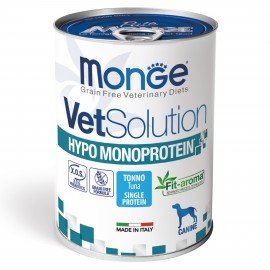 Консервы Monge VetSolution Wet Hypo canine, паштет, тунец, 400г..
