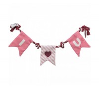 Trixie іграшка-канат до дня Валентина Valentine's Rope, бавовна, 50 см..