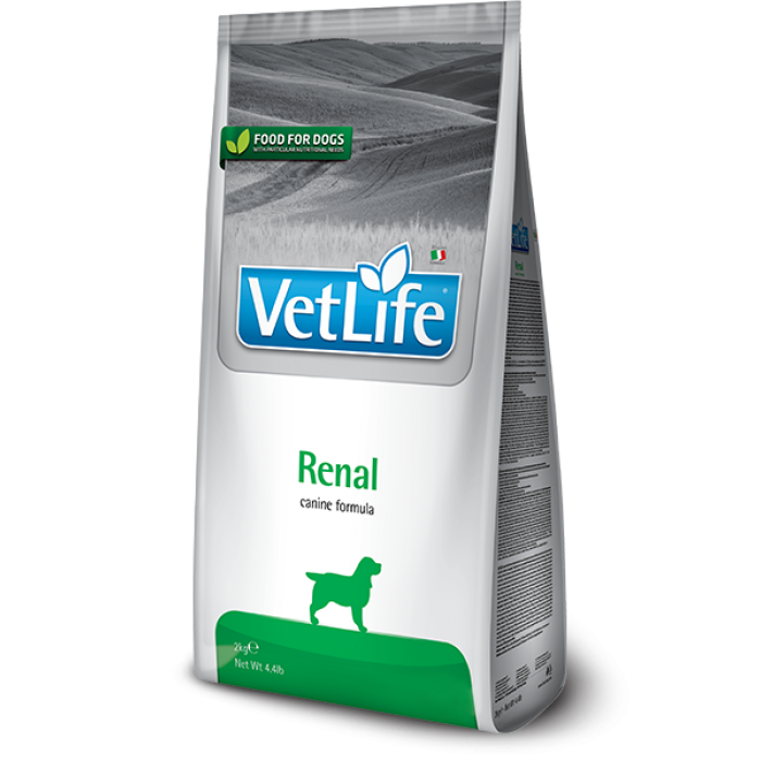 Сухий корм Farmina Vet Life Renal для собак, для підтримки функції нирок, (25241) 2 кг