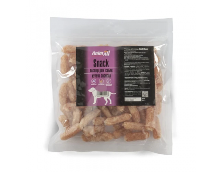Лакомство AnimAll Snack куриные сосиски для собак 500 г, 99487