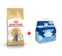 Акция Сухой корм для кошек Royal Canin BRITISH SHORTHAIR 4 кг + Наполн..
