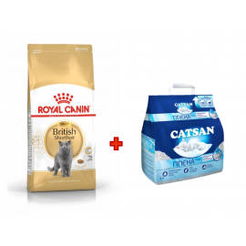 Акция Сухой корм для кошек Royal Canin BRITISH SHORTHAIR 4 кг + Наполн..