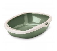 Туалет із бортиком Savic Gizmo M САВІК ГІЗМО, зелений, 44х35.5х12.5 см..
