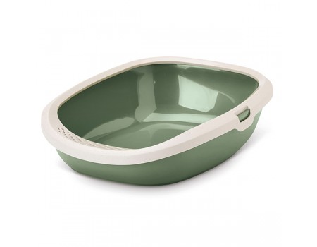 Savic Gizmo M САВІК ГІЗМО туалет із бортиком для котів 44х35.5х12.5см
