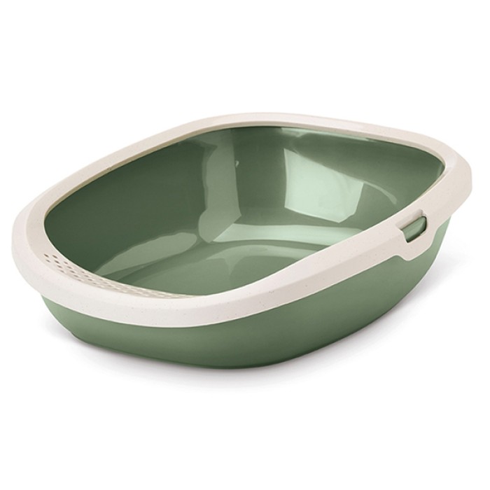 Savic Gizmo M САВІК ГІЗМО туалет із бортиком для котів 44х35.5х12.5см
