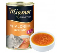 Додатковий корм бульйон Miamor Vitaldrink mit Huhn МІАМОР,для котів, к..