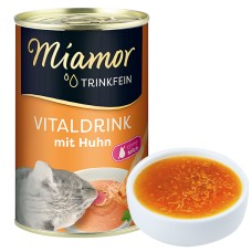 Дополнительный корм бульон Miamor Vitaldrink mit Huhn МИАМОР, для кошек, курица, 135 мл