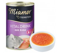 Додатковий корм бульйон Miamor Vitaldrink mit Ente МІАМОР,для котів, к..