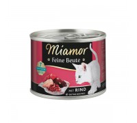 Беззерновий вологий корм Miamor Feine Beute mit Rind МІАМОР, для котів..