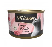 Беззерновой влажный корм Miamor Feine Beute mit Rind МИАМОР, для кошек..