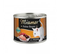 Беззерновий вологий корм Miamor Feine Beute mit Huhn МІАМОР, для котів..