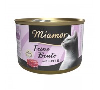 Беззерновой влажный корм Miamor Feine Beute mit Ente МИАМОР, для кошек..