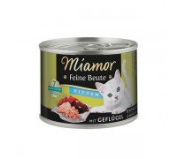 Беззерновий вологий корм Miamor Feine Beute mit Geflügel МІАМОР, для к..