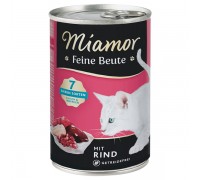Беззерновий вологий корм Miamor Feine Beute mit Rind МІАМОР, для котів..