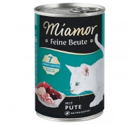 Беззерновий вологий корм Miamor Feine Beute mit Pute МІАМОР, для котів..