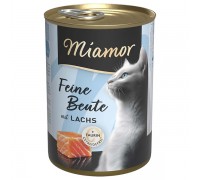 Беззерновой влажный корм Miamor Feine Beute mit Lachs МИАМОР, для коше..