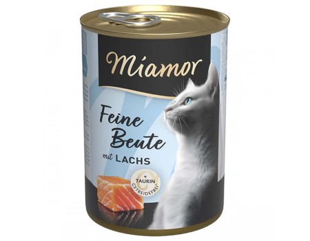 Miamor Feine Beute mit Lachs МІАМОР ФАЙНЕ БАЙТЕ ЛОСОСЬ беззерновий повнораціонний вологий корм для к