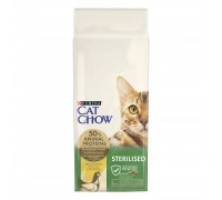 Cat Chow Sterilized для стерилізованих кішок 15 кг з куркою..