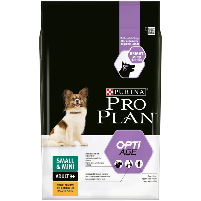 Purina Pro Plan Small & Mini Adult 9+ Сухий корм для літніх собак дрібних порід з куркою 7кг