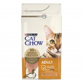 Сухой корм для кошек Purina Cat Chow Adult, с уткой, 1,5 кг..