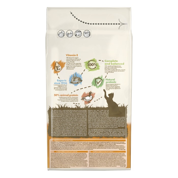 Сухий корм для кішок Purina Cat Chow Adult, з качкою, 1,5 кг
