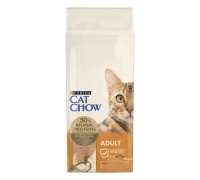 Сухой корм для кошек Purina Cat Chow Adult с уткой, 15кг..