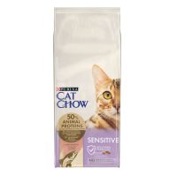 Cat Chow Sensitive Salmon Сухий корм із лососем 15 кг