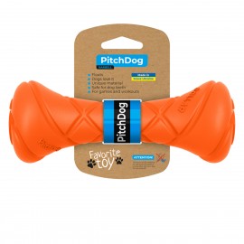 Іграшка для собак гантель для апортування PitchDog, довжина 19 см, діа..