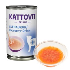 Лечебный напиток Kattovit Veterinary Recovery, для кошек в период восстановления, 135 мл