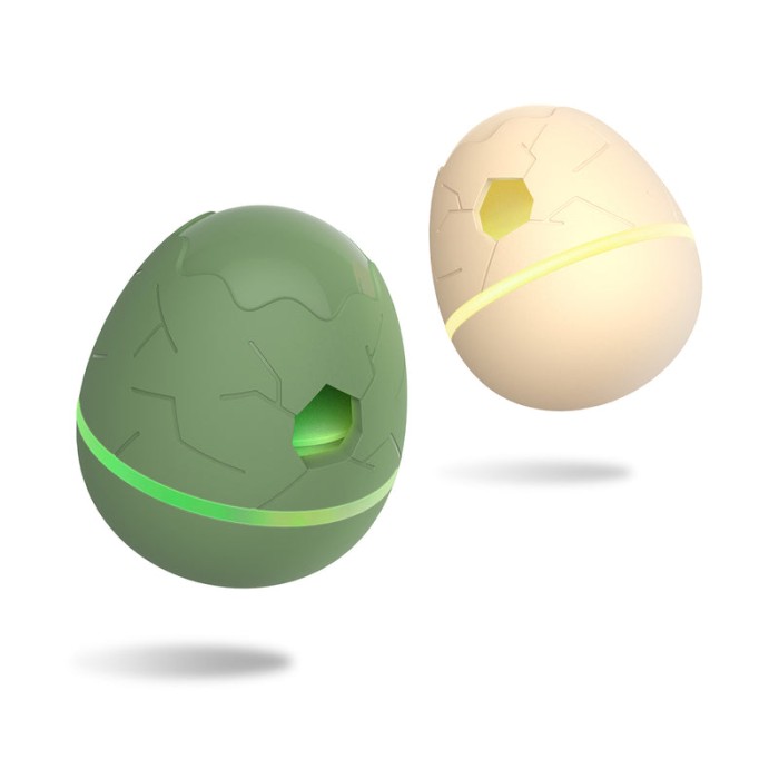 Интерактивная игрушка CHEERBLE Wicked Egg, яйцо для лакомства, кремовый