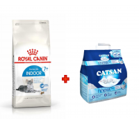Акция Сухой корм для кошек Royal Canin INDOOR 7+(от 7 лет) 3,5 кг + На..