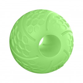 Мячик светонакопительный WAUDOG Fun с отверстием для вкусностей, 7 см..
