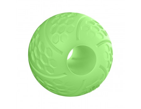М'ячик світлонакопичувальний WAUDOG Fun з отвором для смаколиків, 7 см