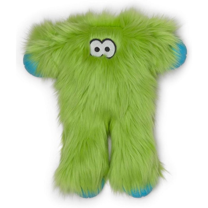 Іграшка для собак WEST PAW Peet  Lime/Піт, пухнастий, з пищалкою, лаймовий, 28х25 см