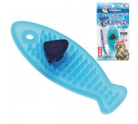 CattyMan Rubber Toy Fish КЕТТІМЕН РИБА жувальна іграшка з котячою м’ят..