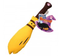 Іграшка для котів CattyMan Kick Toy Broom КЕТТІМЕН МІТЛА, шурхотлива, ..