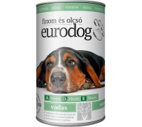 Вологий корм EuroDog Venison для собак, шматочки в желе, з олениною, 1..